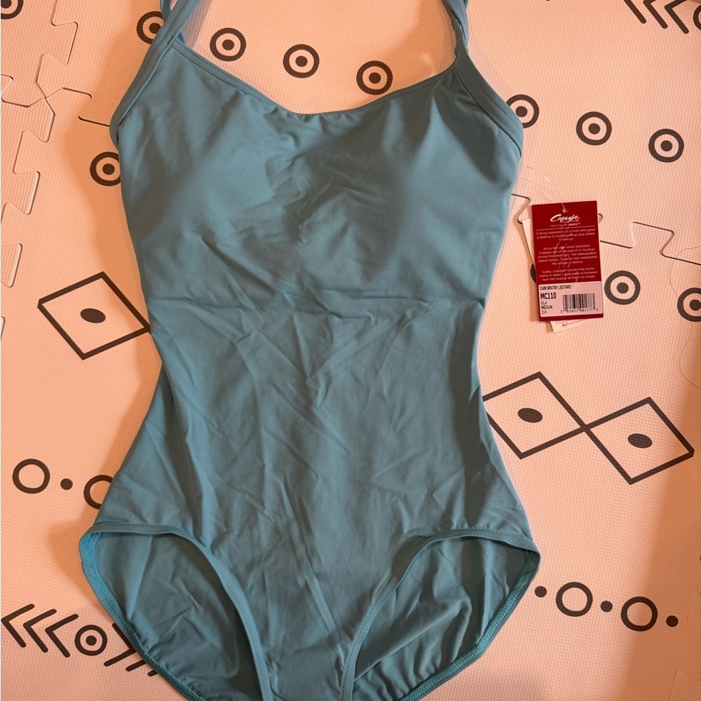 Capezio Light Blue Dancewear with BraTek Support